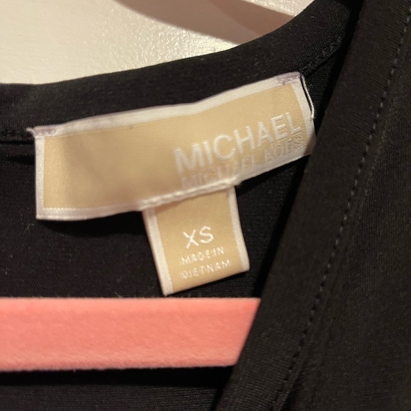 Michael Kors Black Stretch Jumpsuit w/ Lace Sleeves (Size XS) - Picture 7 of 9